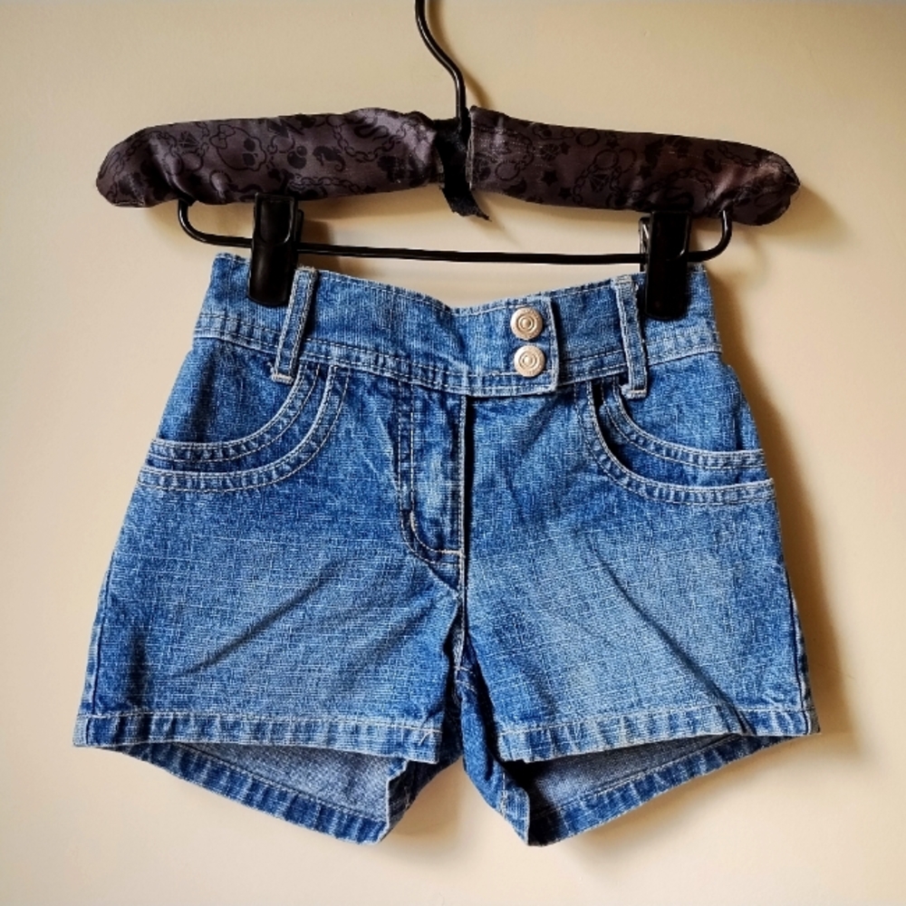 🎀 3/$20 Vintage Denim Jean Shorts Size 4T/5T